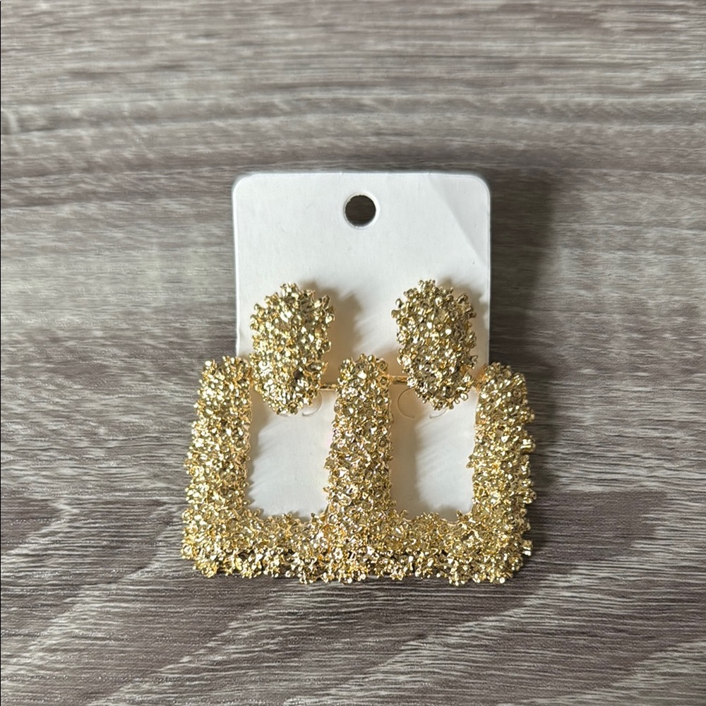 Statement Gold Earrings